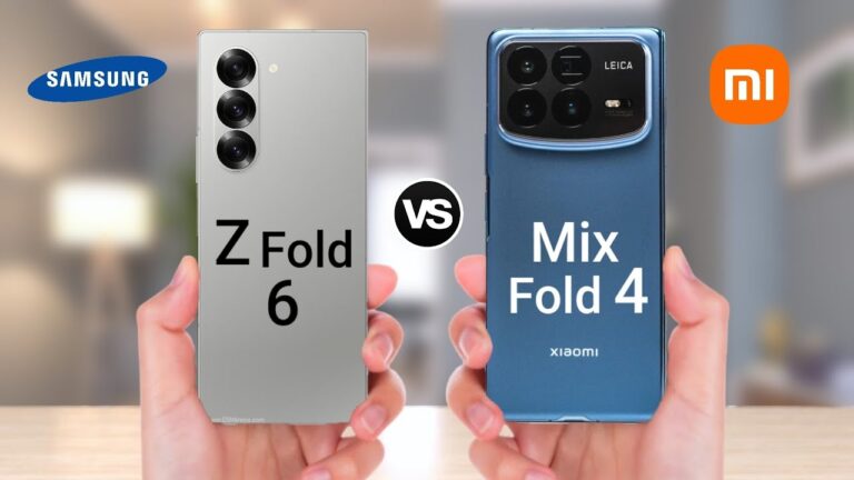 Samsung Galaxy Z Fold 6 Vs Xiaomi Mix Fold 4 Big Screen Battle Times