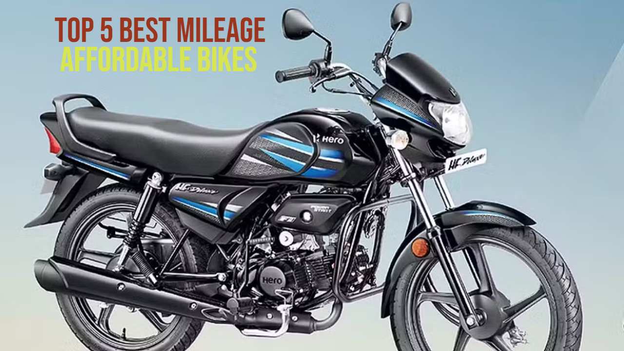 Top 5 Best Mileage Affordable Bikes