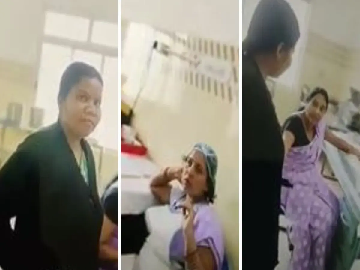 The pregnant woman was moaning in pain
