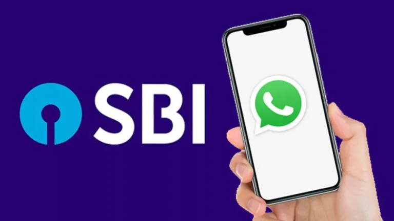 SBI WhatsApp Banking service