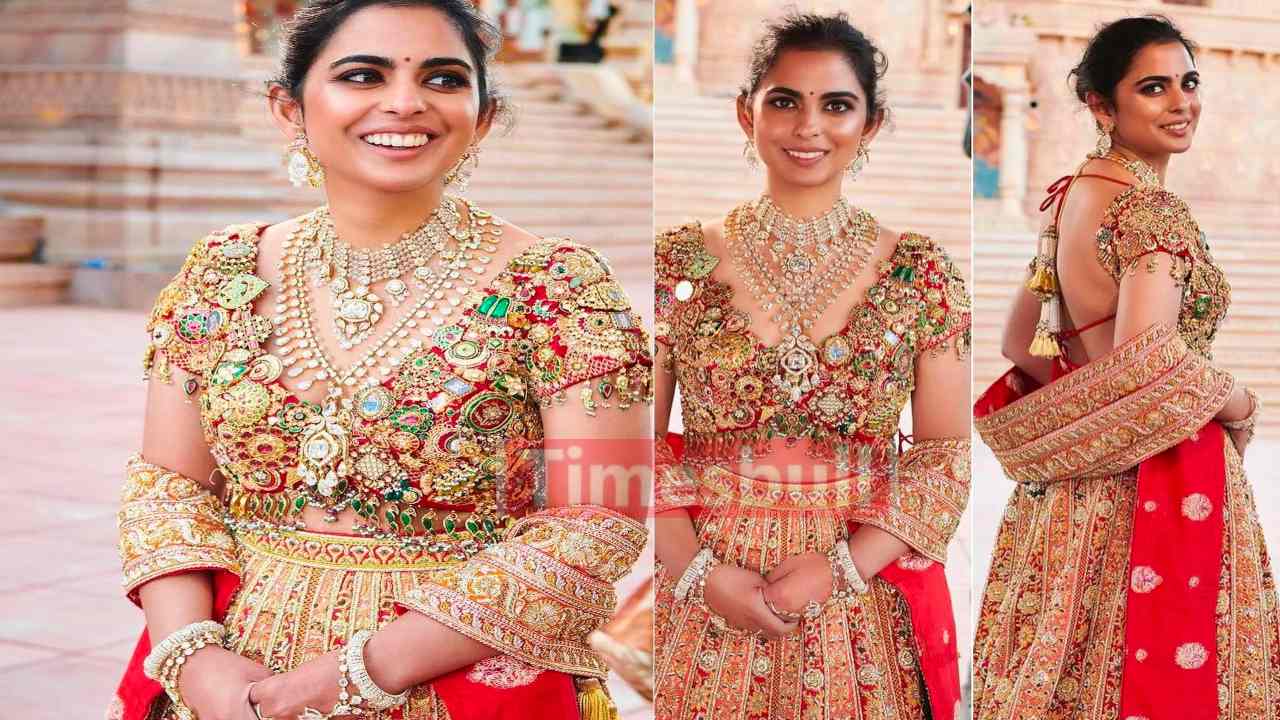 Here Are Our Top Bridal Jewellery Picks for Red Lehenga in 2023 | Red  lehenga, Bridal jewerly sets, Bridal jewellery indian