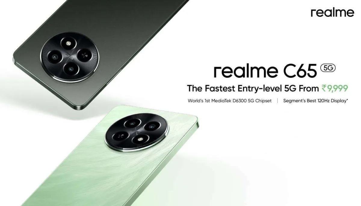 Realme C65 5G स्मार्टफोन के धाकड़ लोक ने किया poco का बोलती बंद, जाने इसकी कीमत