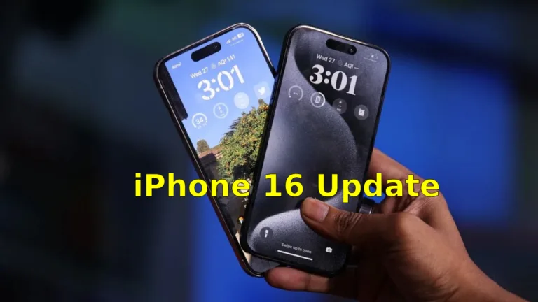 iPhone 16 Update