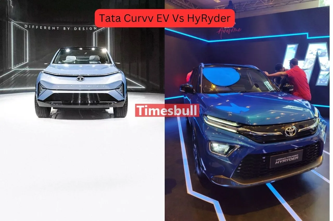 Tata Curvv EV Vs HyRyder jpg