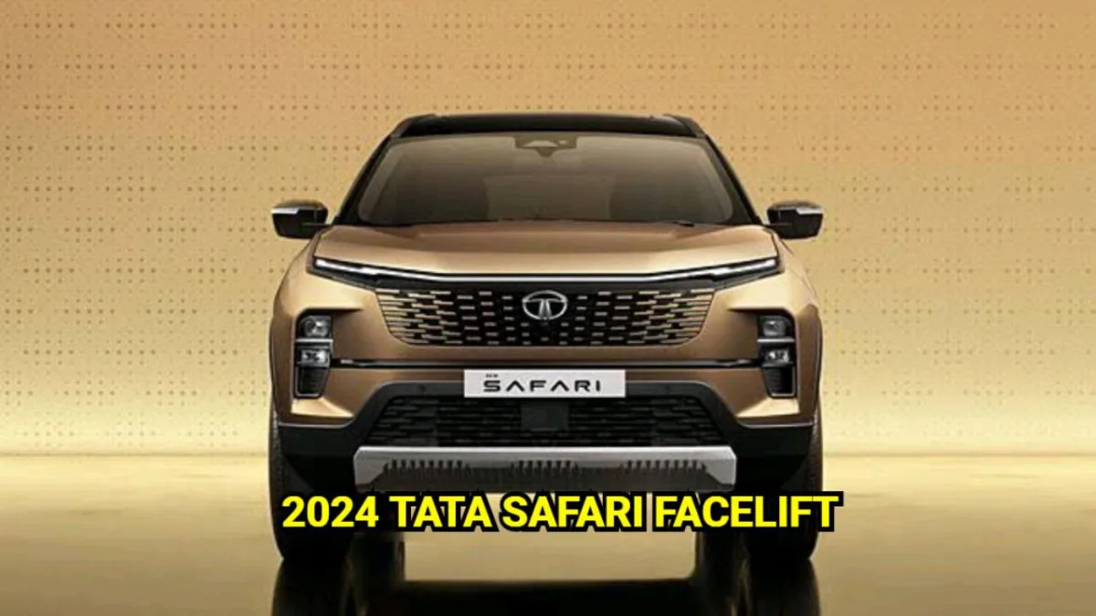 2024 Tata Safari facelift