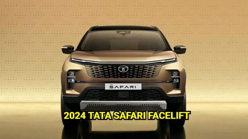 2024 Tata Safari facelift