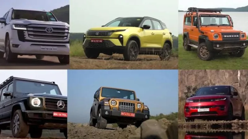 Best off roading cars In India 1