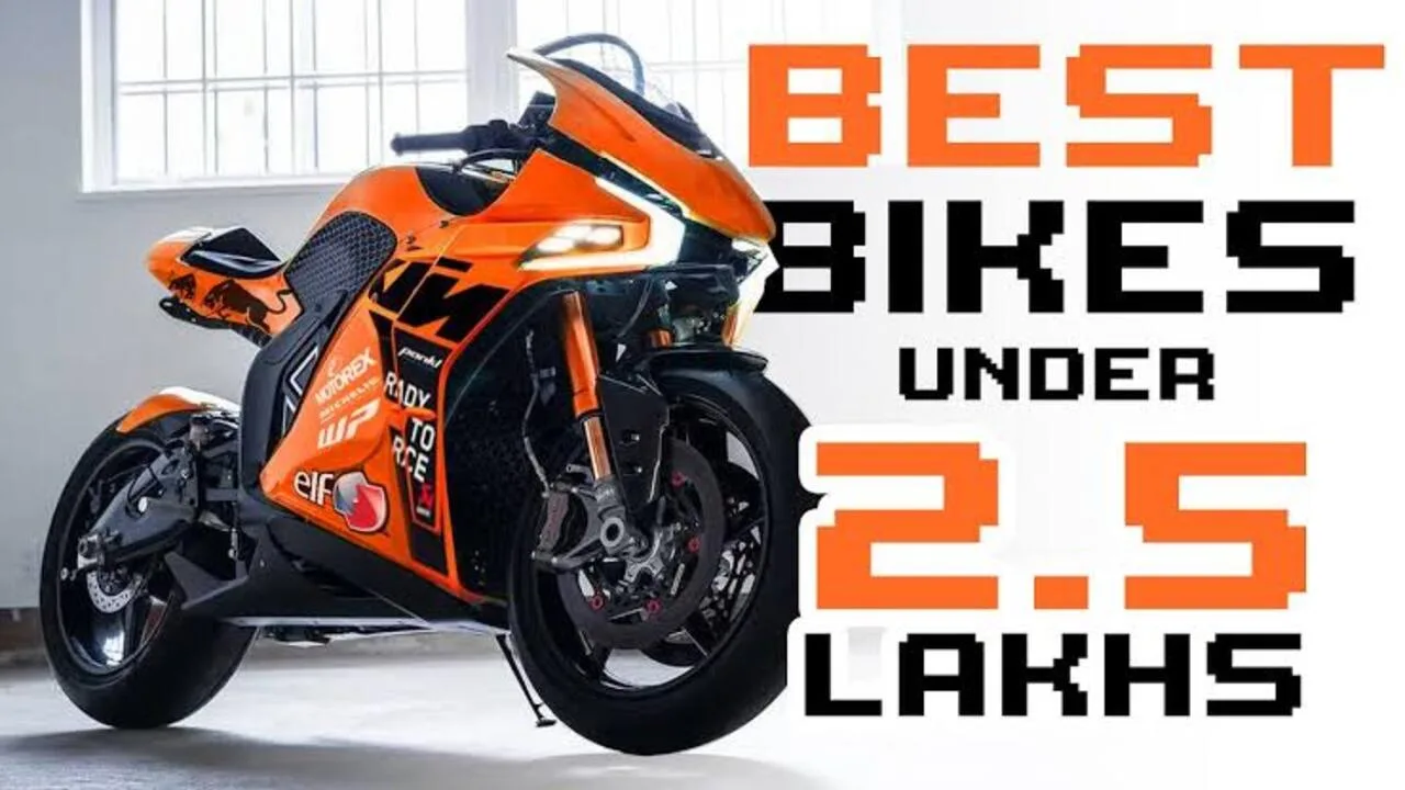 Bikes under 2.5 lakhs sale