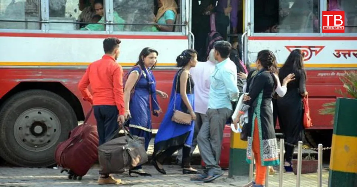 Bus service free in UP Rakshabandhan