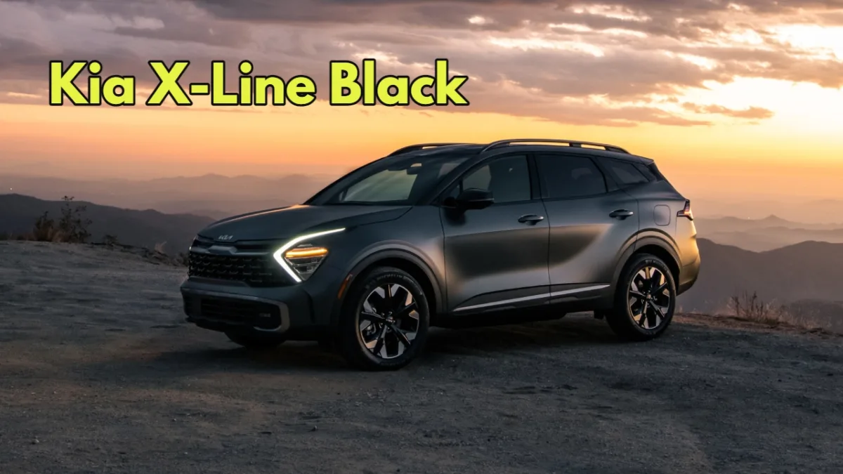 Kia X Line Black