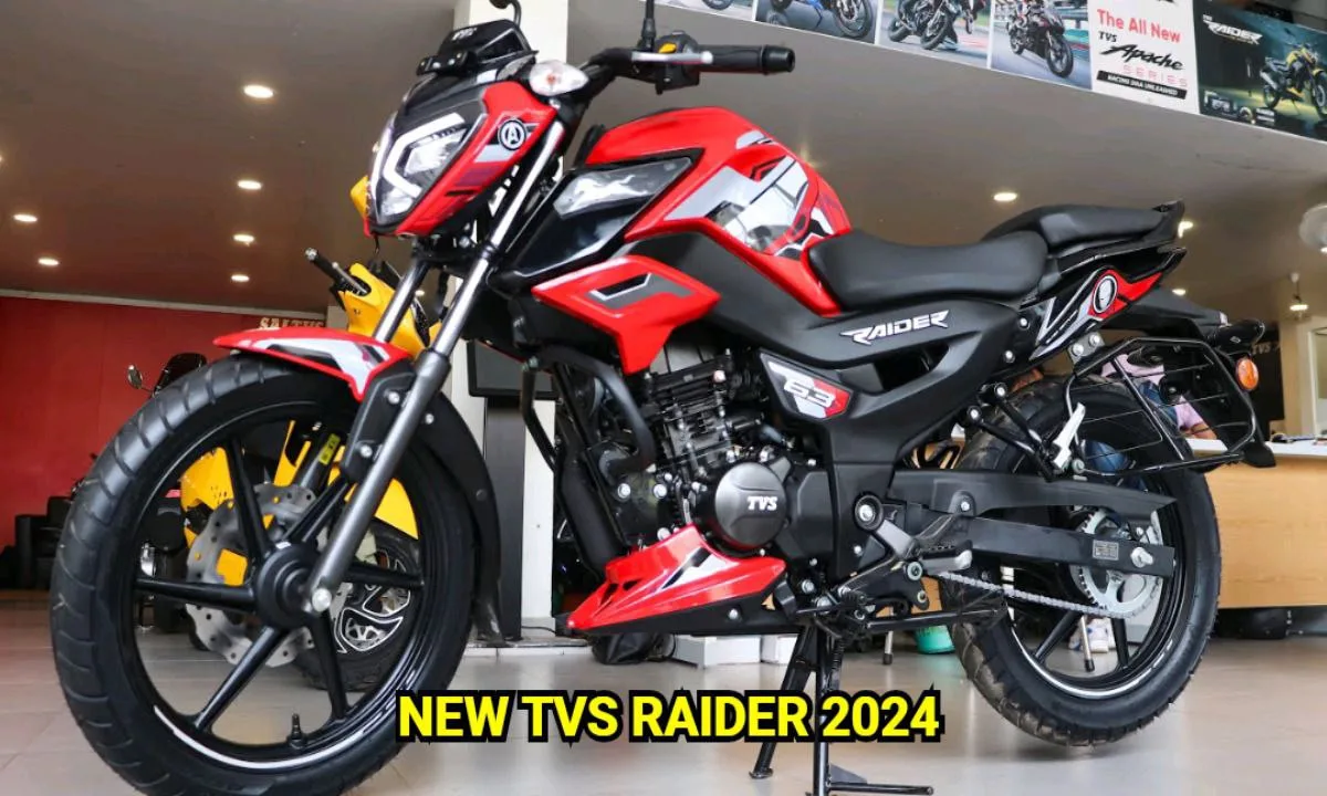 New TVS Raider 2024 bike jpg