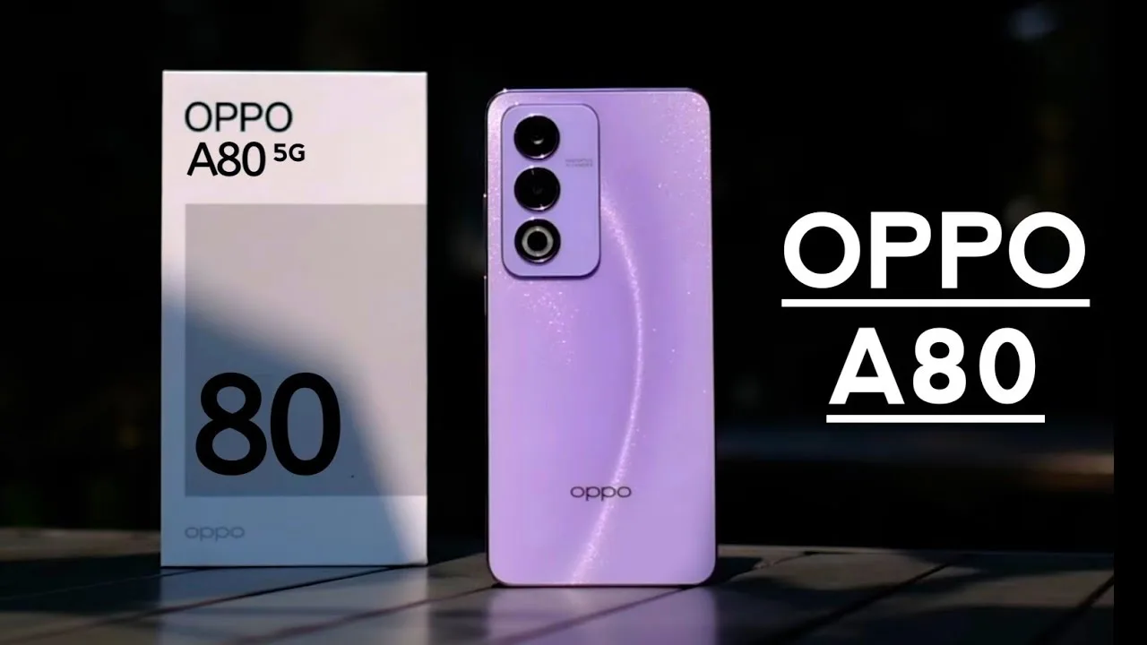 OPPO A80 5G: Detailed