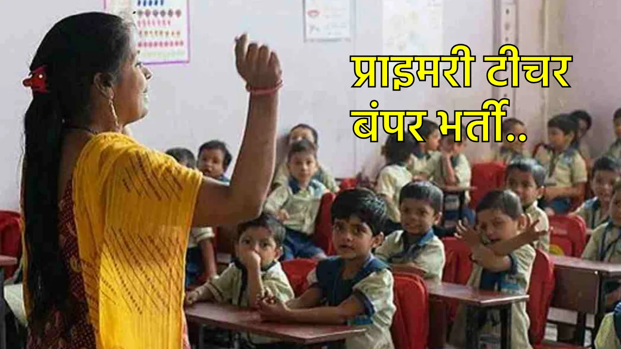 Primary Teacher Vacancy: प्राइमरी टीचर...