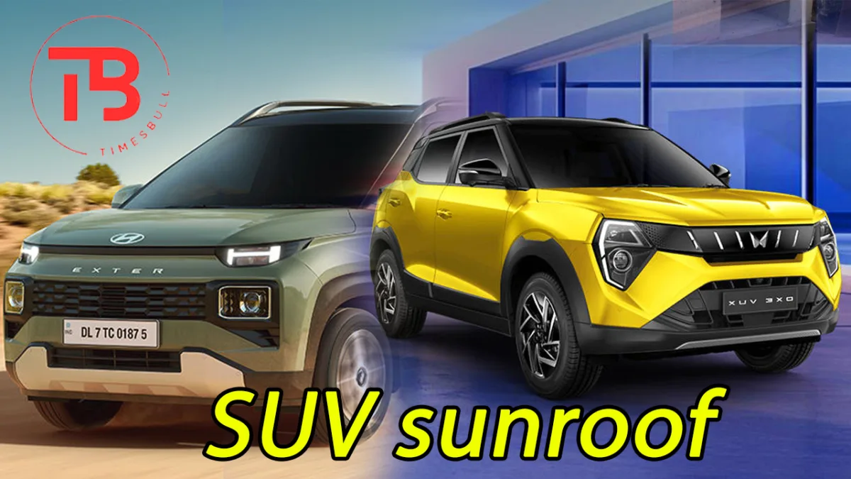 SUV sunroof