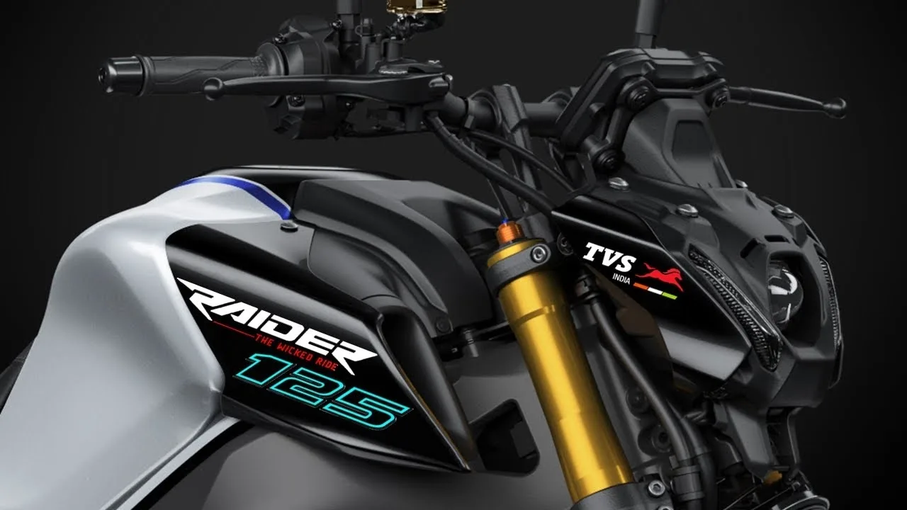 TVS Raider 125 New Look