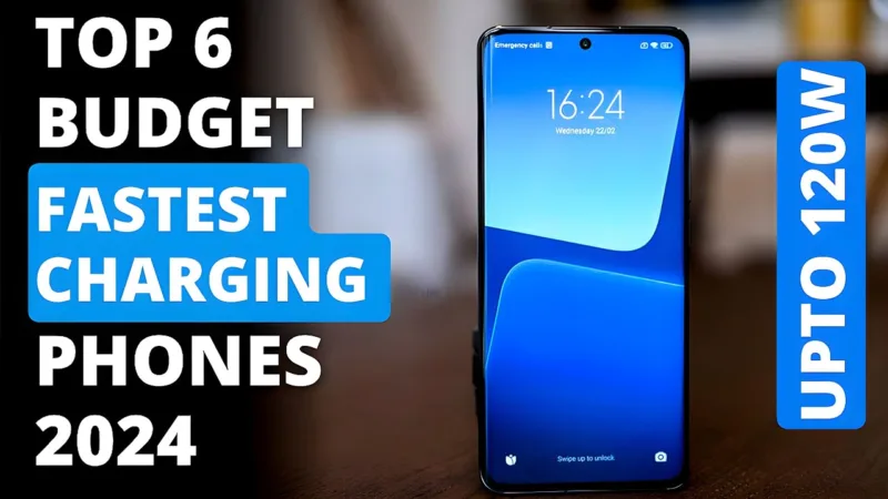 Top 5 Fastest Charging Phones Under 30000