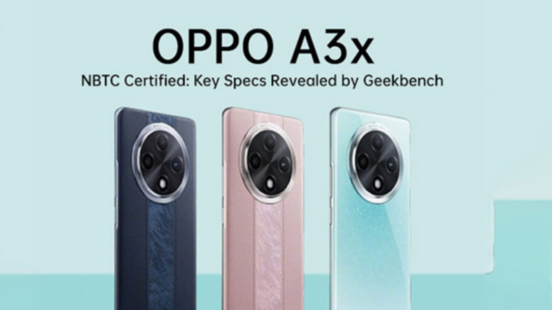 Oppo A3 and A3x launched