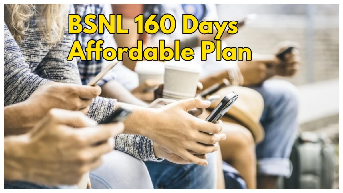 BSNL Affordable Plan Enjoy 160 Days of Unlimited Calling and Data