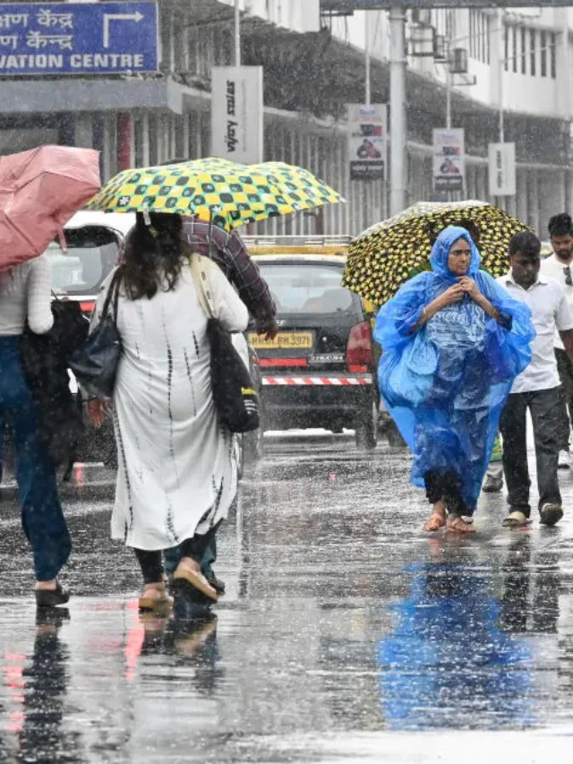 Monsoon Rains Hit Parts Of Mumbai