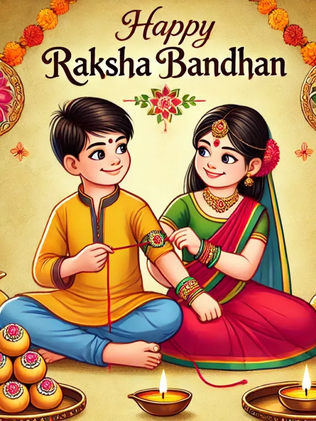 DALLE-2024-08-16-11.26.45-A-festive-image-celebrating-Happy-Raksha-Bandhan.-The-image-should-depict-a-traditional-Indian-setting-with-vibrant-colors-showing-a-sister-tying-a-R