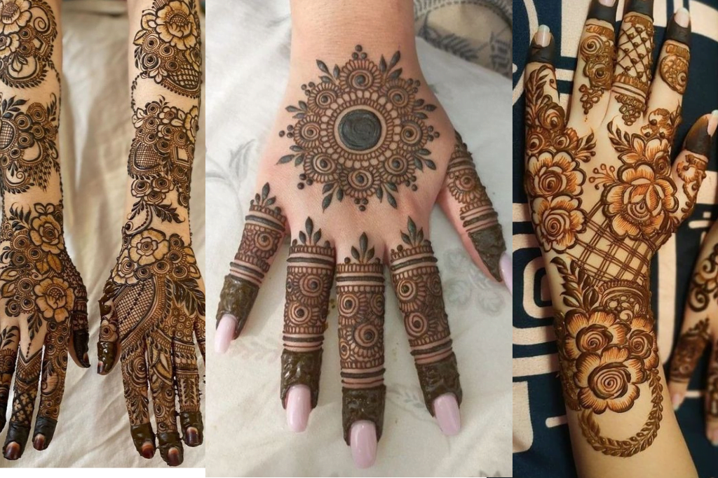 flower mehndi