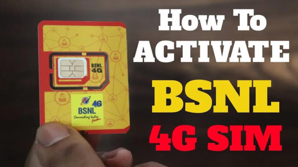 BSNL 4G Activate 1