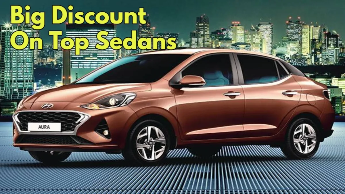 Big Discount on sedans