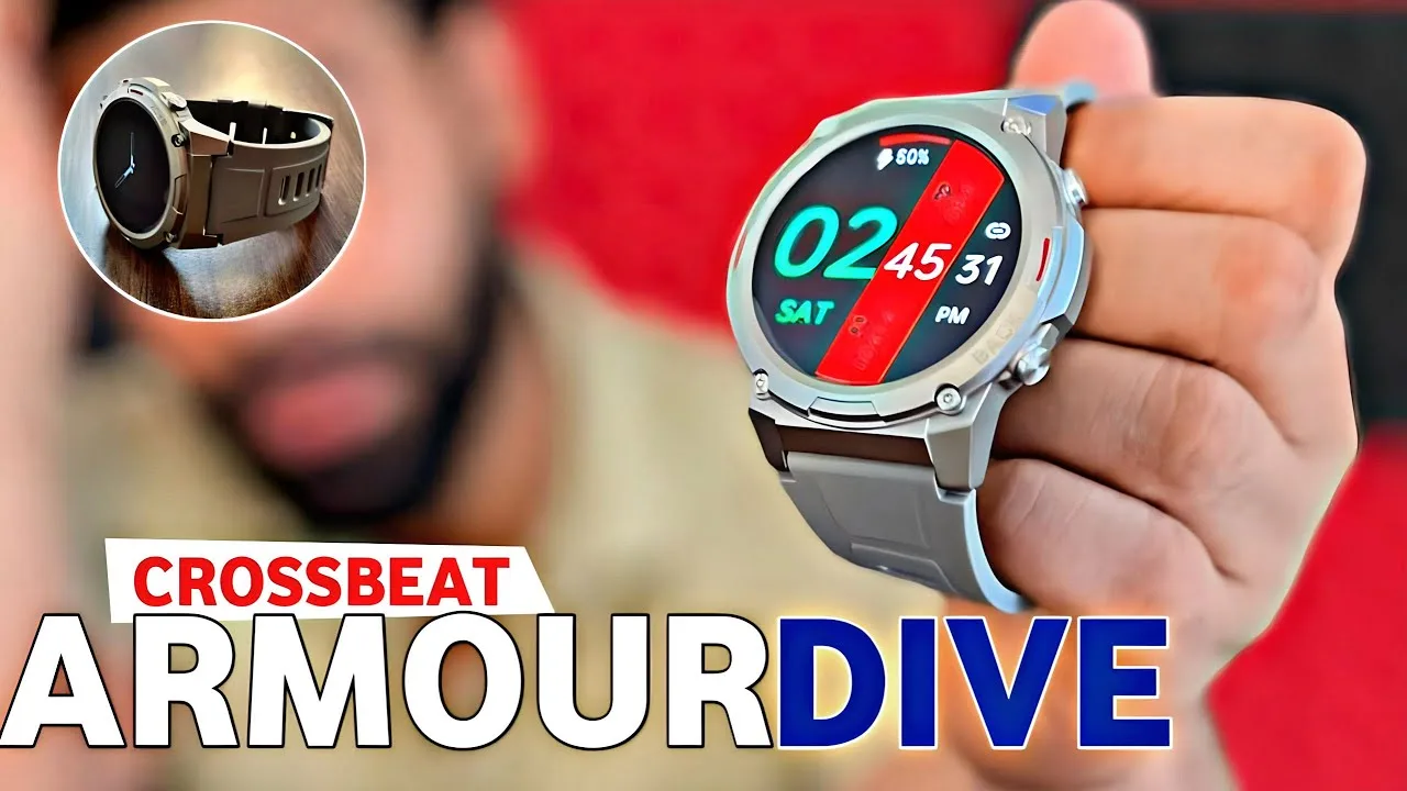 Crossbeats Armour Dive Smartwatch jpg