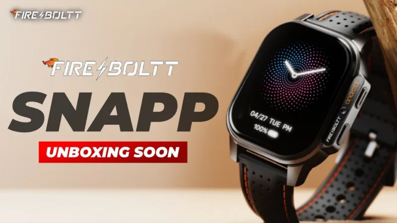 Fire Boltt Snapp 4G Smartwatch