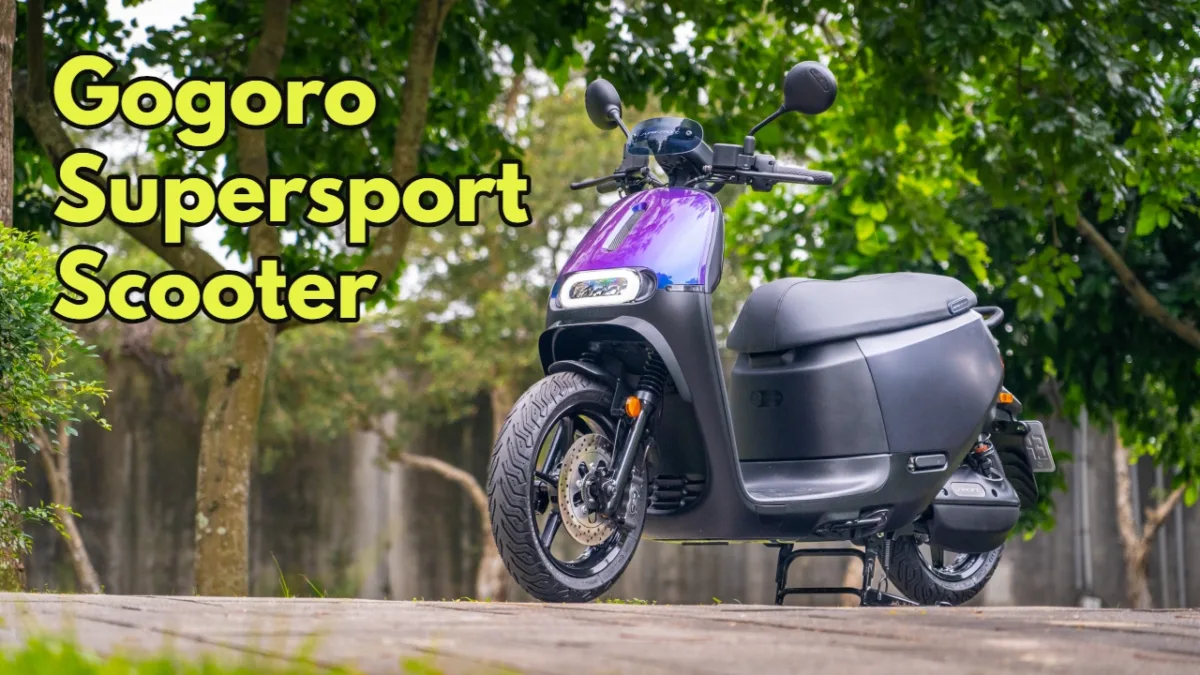 Gogoro Supersport Scooter 1