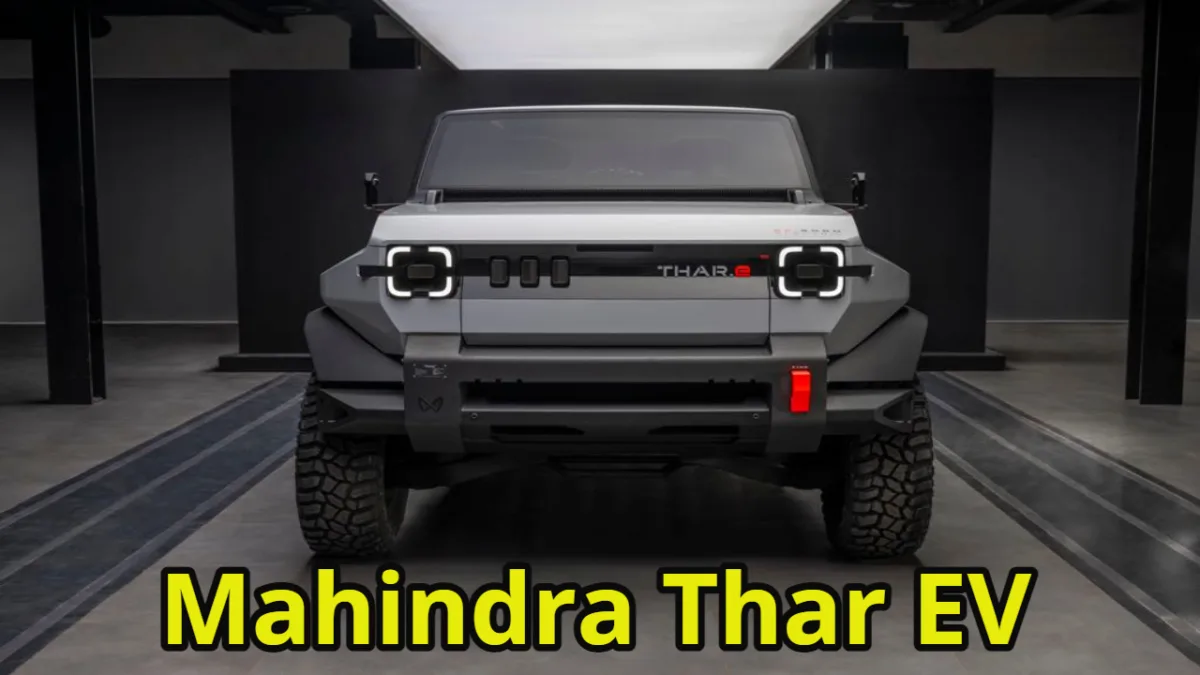 Mahindra Thar.e Front 1