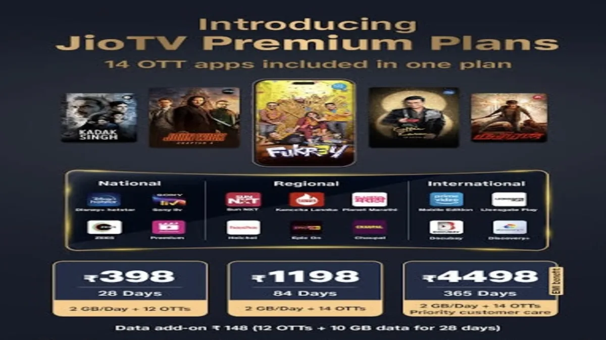 OTT Recharge Plan 1