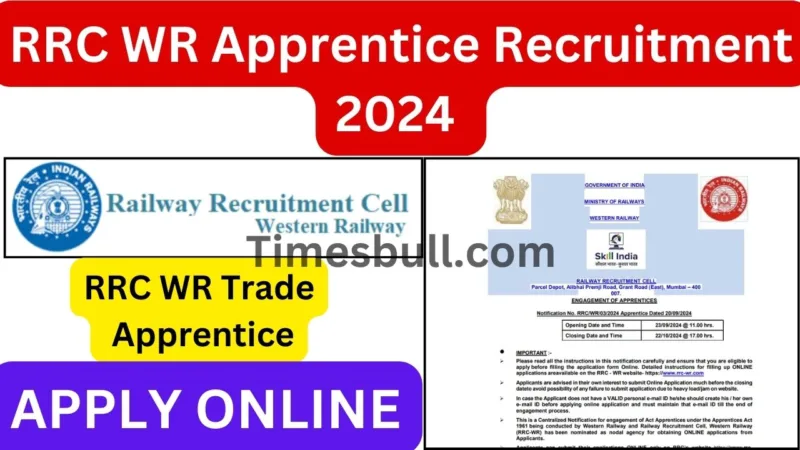 RRC WR Apprentice Recruitment