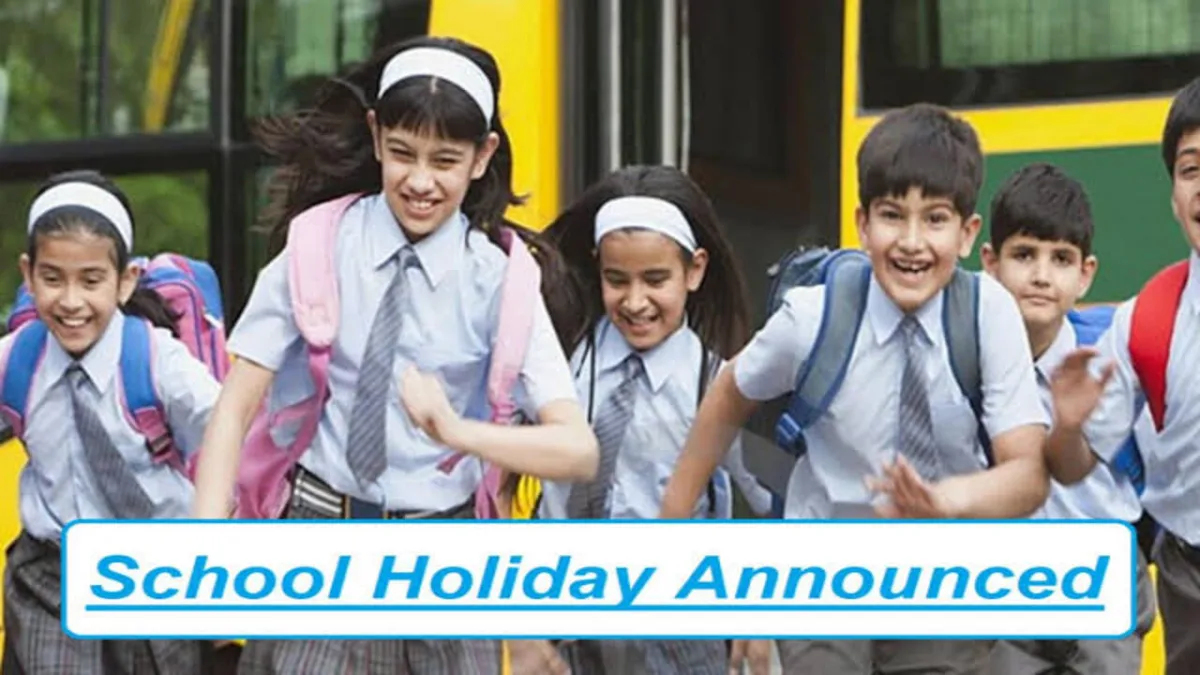 School Holiday news