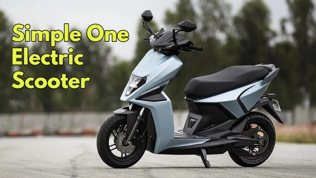 Simple One Electric Scooter