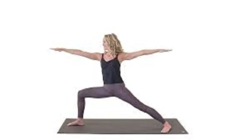 Warrior II Virabhadrasana II Strengthens the body and mind while fostering focus and stability