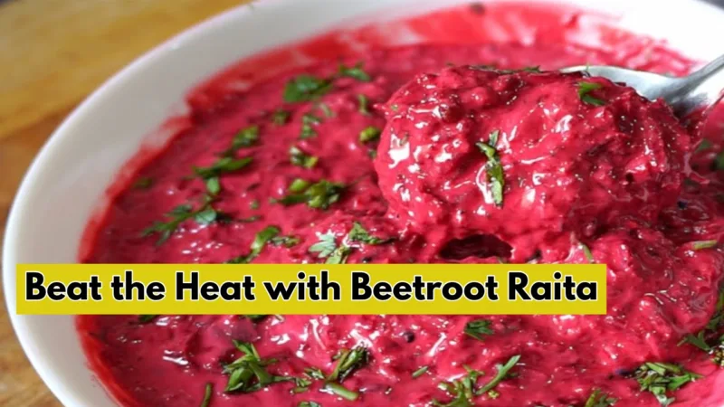 beetroot raita