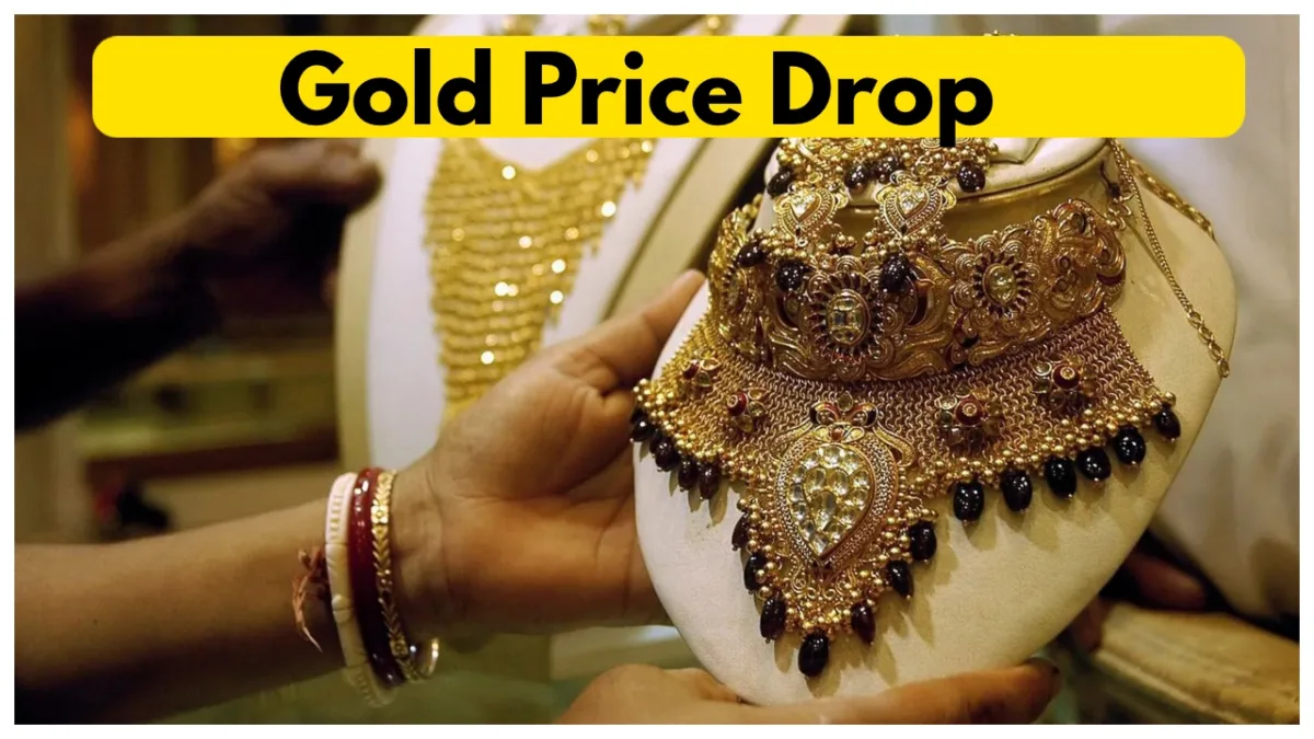 gold price drop