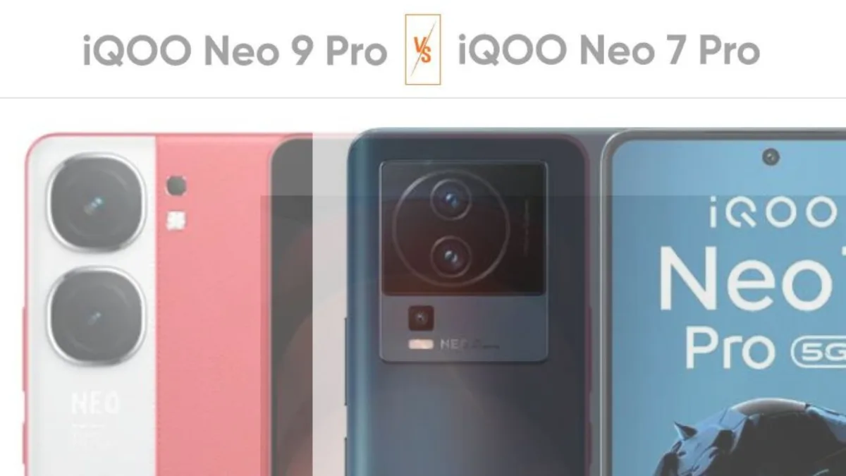 iQOO Neo 6 vs iQOO Neo 7 3