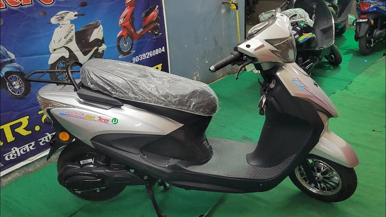 Avon E Scoot 504 Launched with 65 km Range and Drum Brakes Times Bull