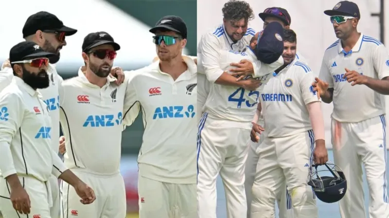 India vs New Zealand Test series