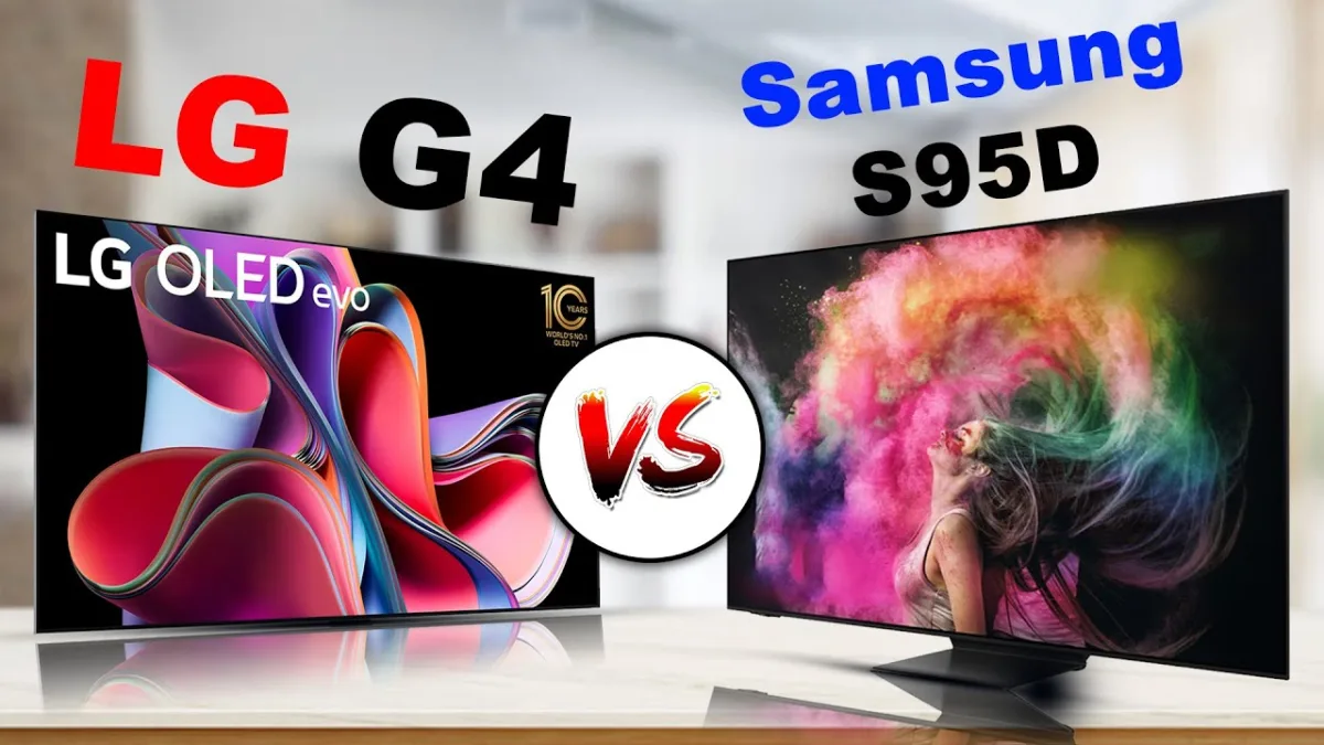 LG G4 vs Samsung S95D TV 1