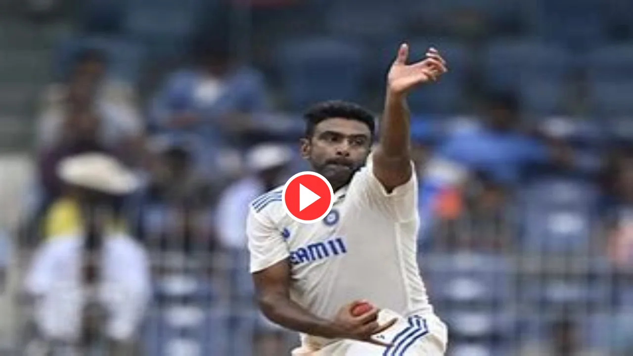 Watch Video: Ashwin big