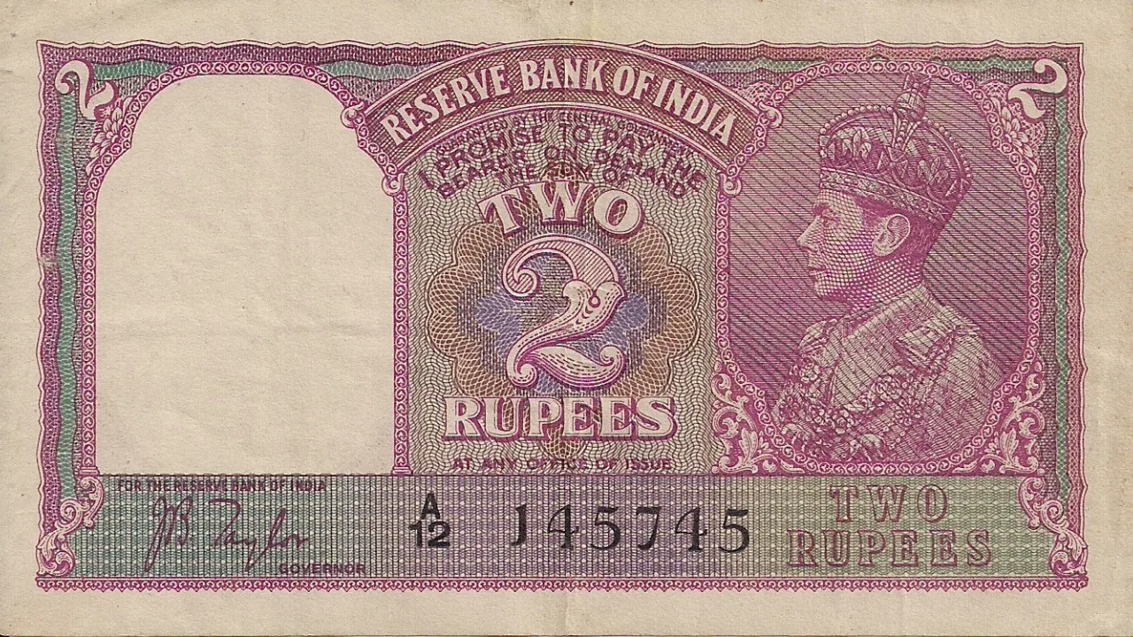 Rare 2 Rupee Notes 2 jpg