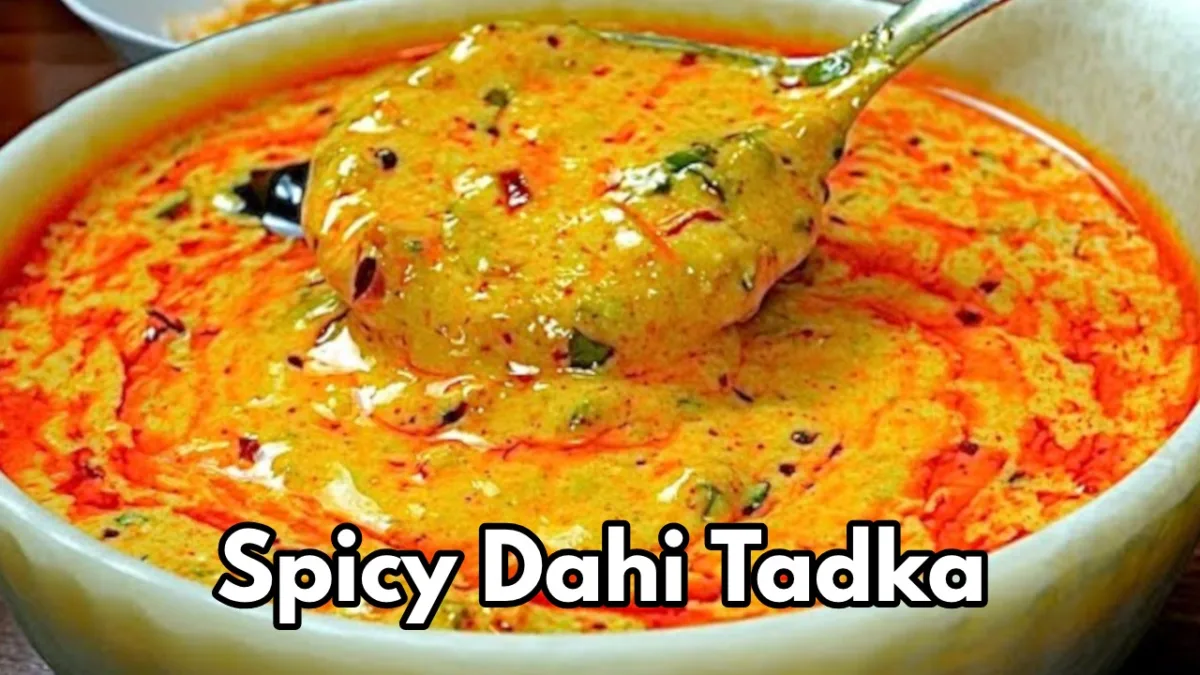 Spicy Dahi Tadka