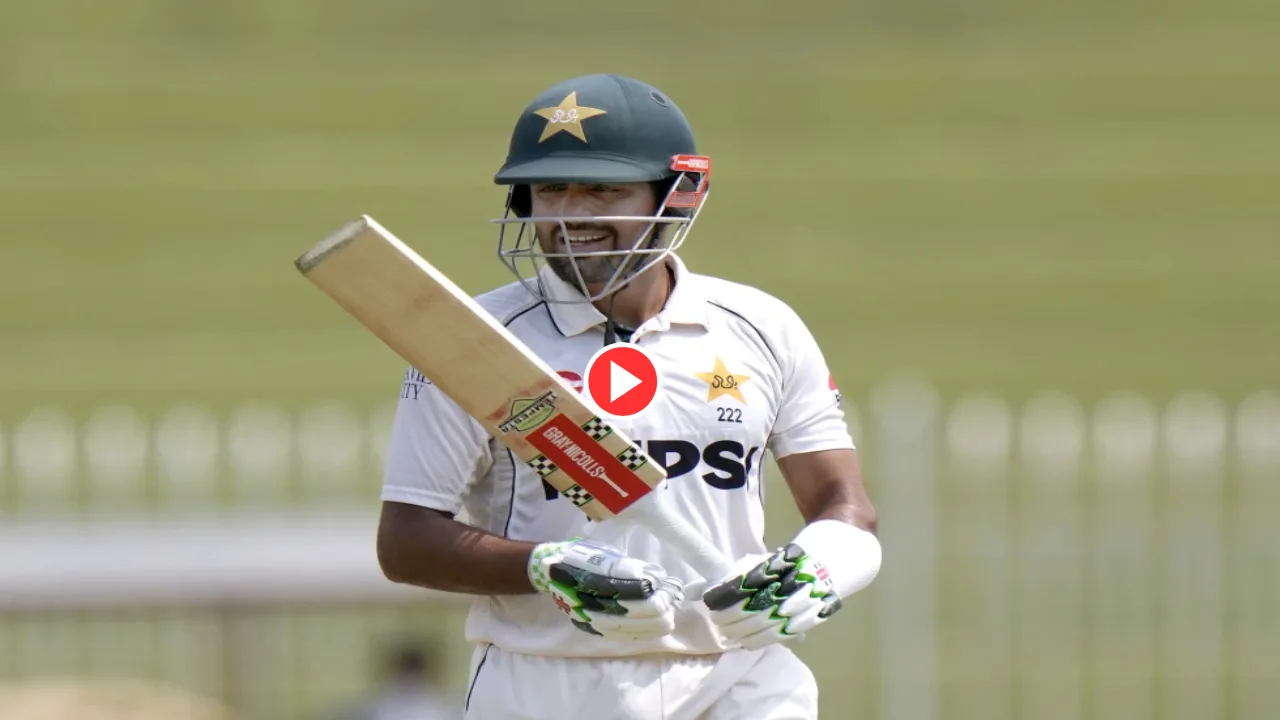 Watch Video: Babar Azam