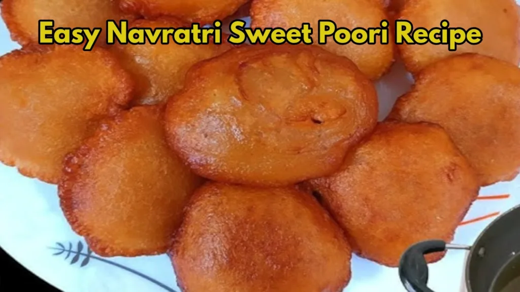 sweet poori recipe