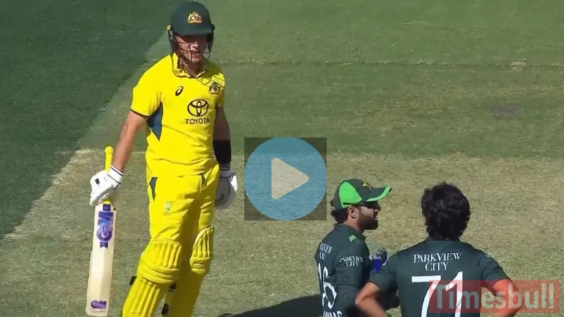 Rizwan’s DRS Gamble Backfires After Zampa’s Clever Trick, Costing Pakistan Big