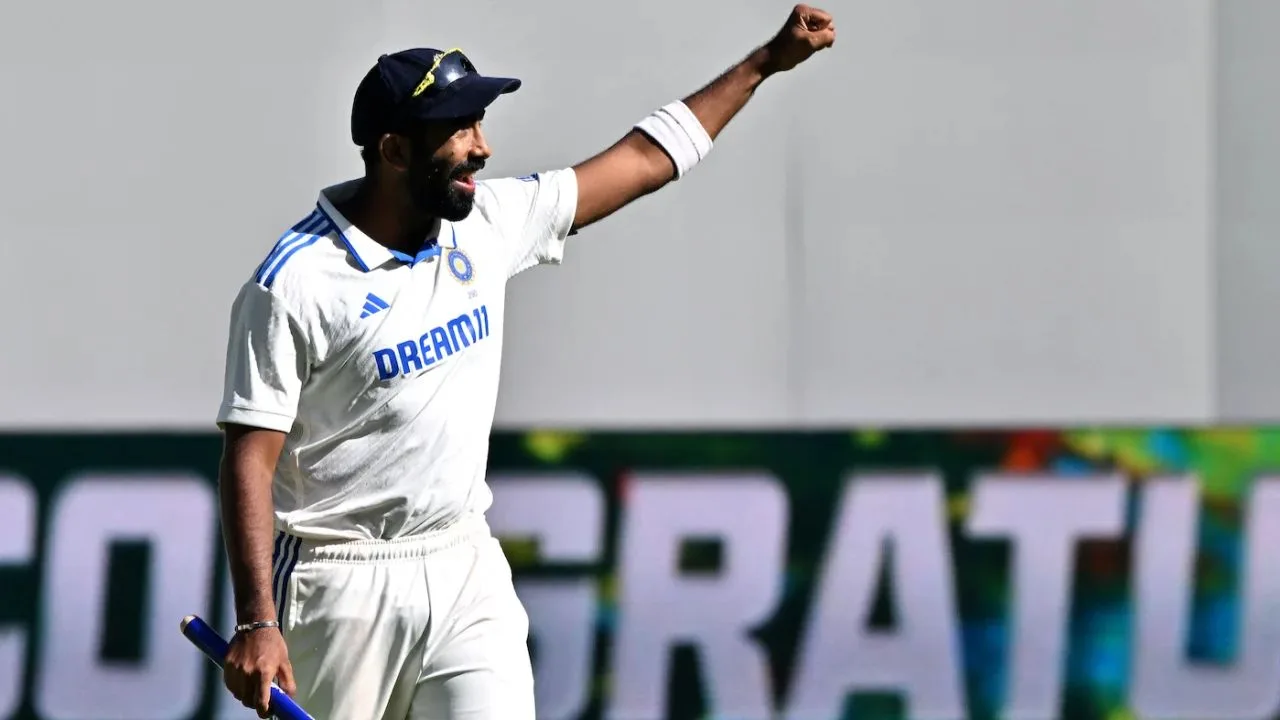  Bumrah’s performance earned him the title of 'Man of the Match.'