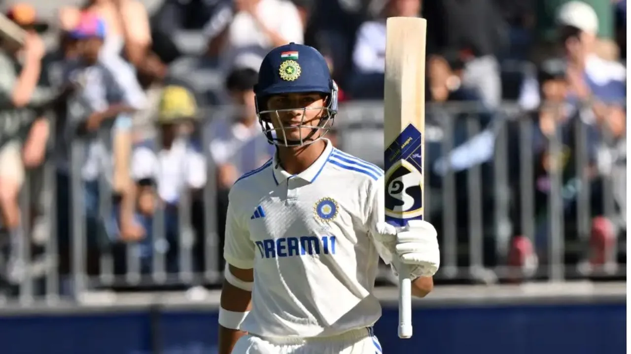 Jaiswal Scored a Brilliant Half century at Perth - His First in Australian Soil